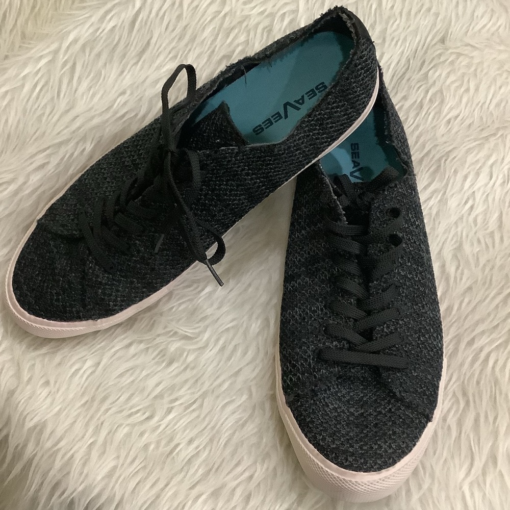 SeaVees black Mesh Monterey Mesh Sneaker size 12